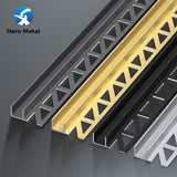 10 mm Gold Aluminium Bathroom Trim