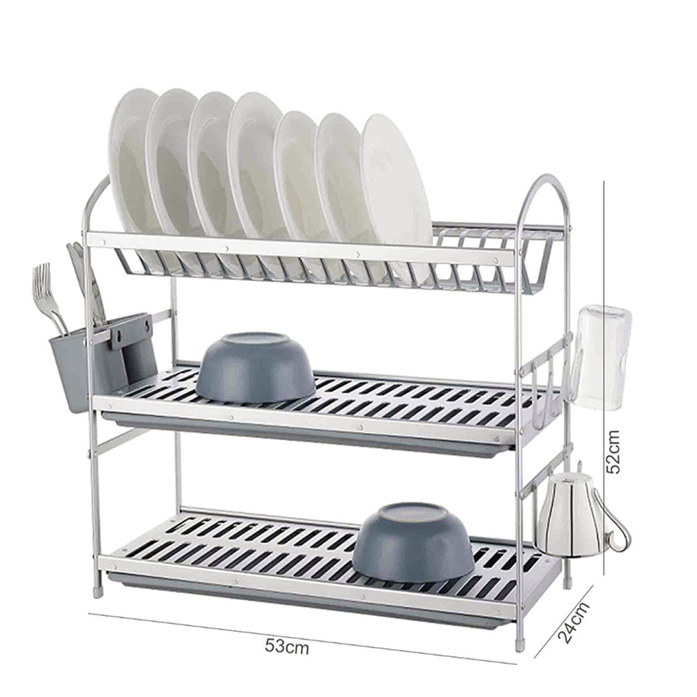 Aluminum Dish Drying Rack