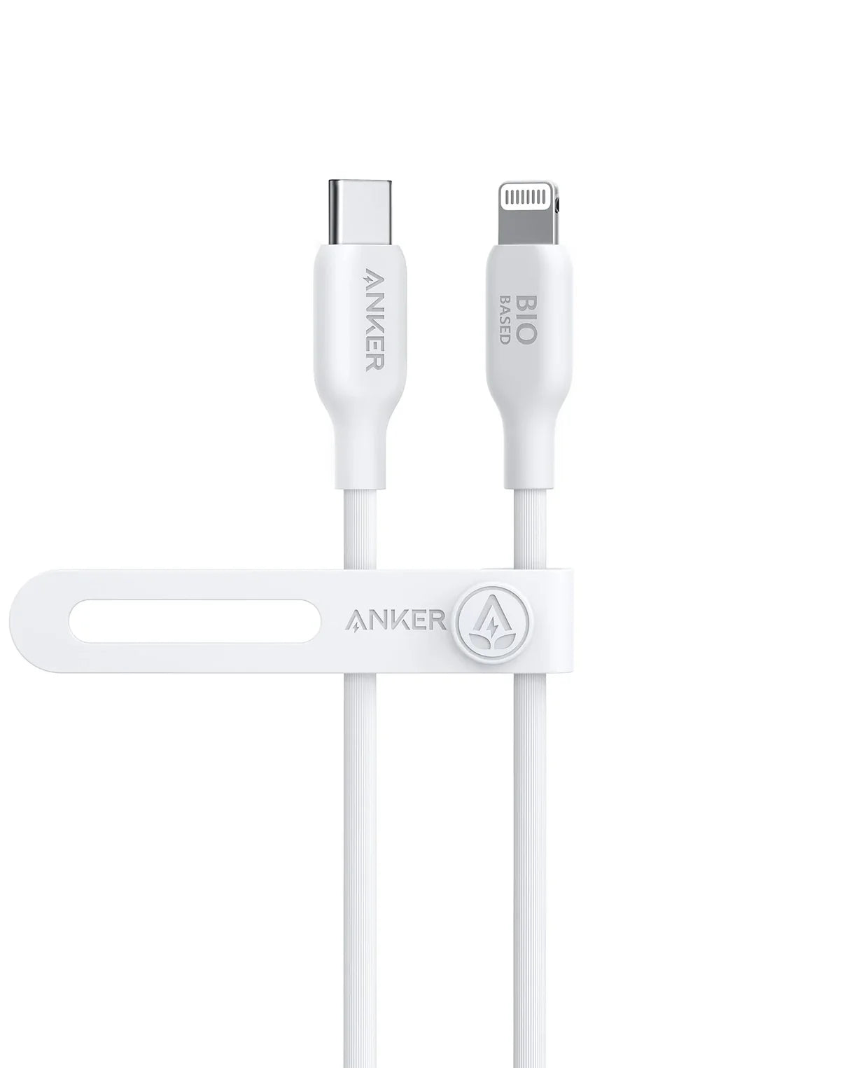 Anker 542 USB C TO Lightning Cable 6FT - BIO Based (A80B2H21) - White