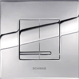 Arte Duo Bright Chrome Flush Button Mechanical 380