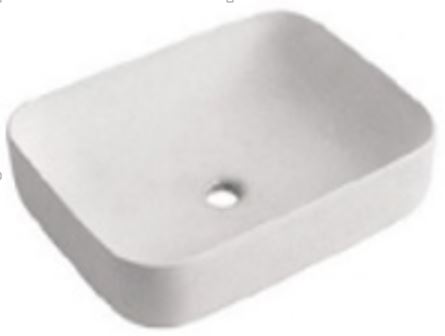White Art‑Top Basin 92819