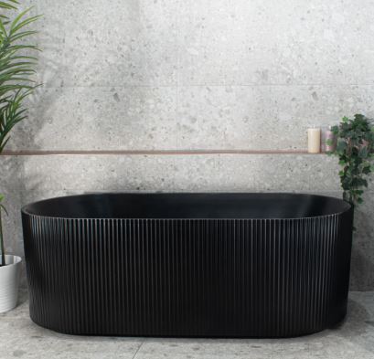Black Art‑Stone Tub 92803