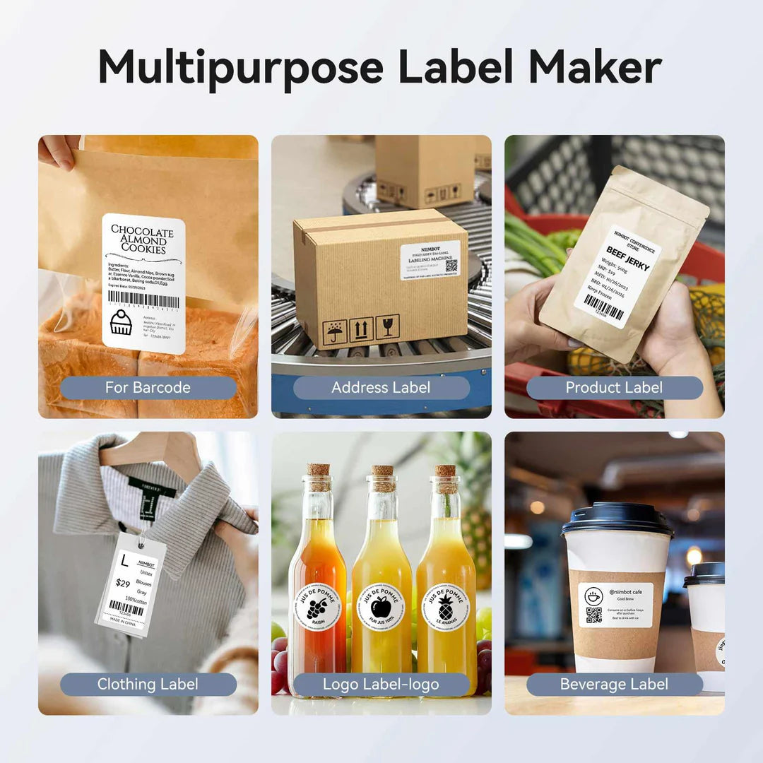 NIIMBOT B31 Bluetooth Thermal Label Maker – Small Business Tool