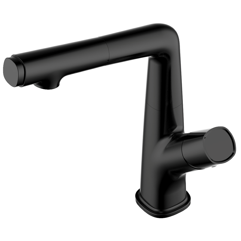 Black Flexible Spout Mixer – B570