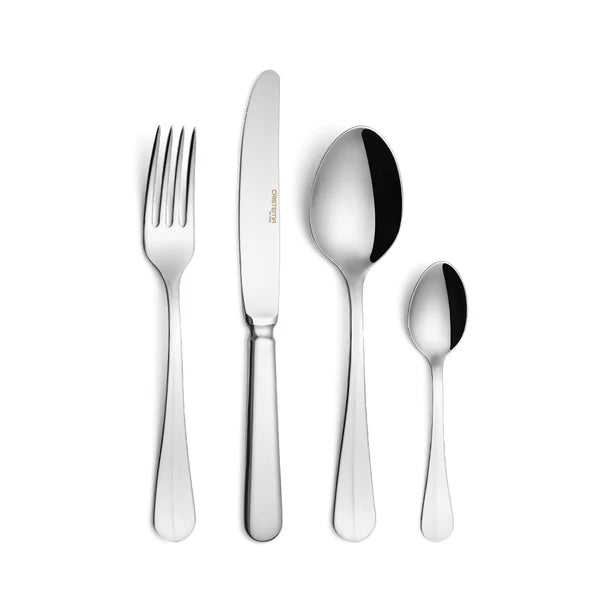 Cristema Baguete 130-Piece Cutlery Set with Wood Box