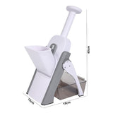 Safe Spring Slicer For Kitchen - Grey