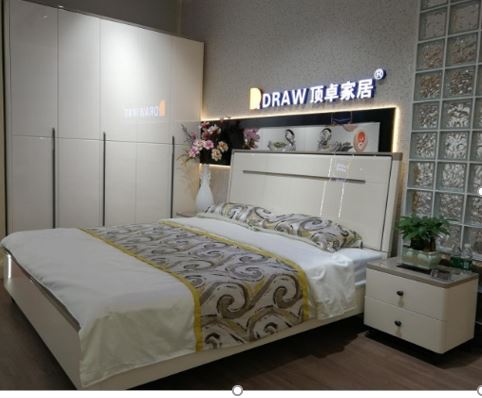 AC Series Bedroom Set (Wardrobe AC-101 + Bed AC-102 + Dresser + Side AC-101)