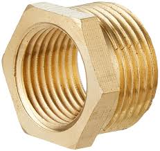 3/4” x 1/2” Brass Male Reducer
