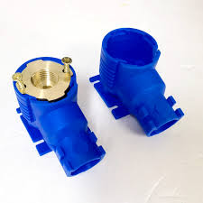PEX FEMALE ELBOW FLAT BLUE 16MMx1/2