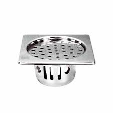 S.S FLOOR TAP GRATING SANTRAP 150X150X4''