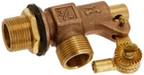 BRASS FLOAT VALVE EURO 3/4