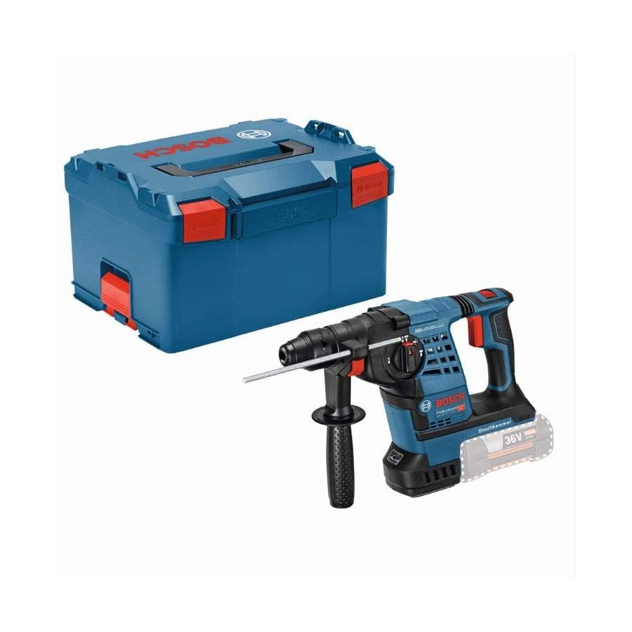 BOSCH | Professional Cordless Rotary Hammer + Keyless Chuck 2x4Ah | GBH 36 VF-LI Qatar