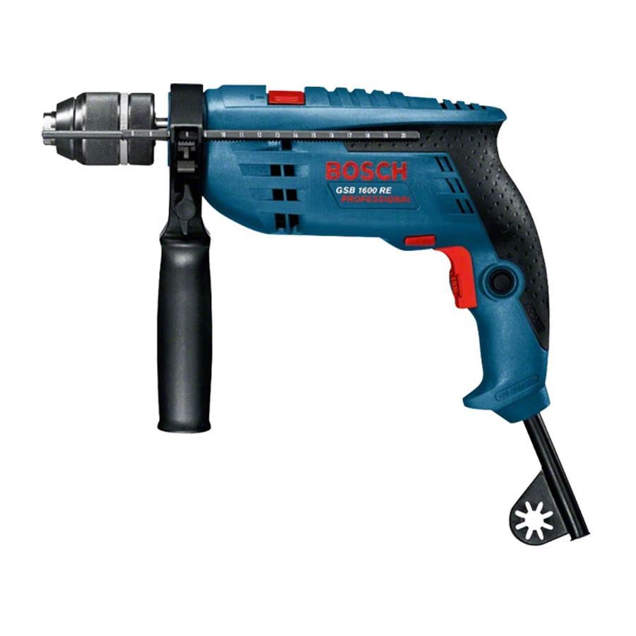 BOSCH | Professional Impact Drill With Keyless Chuck 351 W 1.9 KG | GSB 1600 RE Qatar