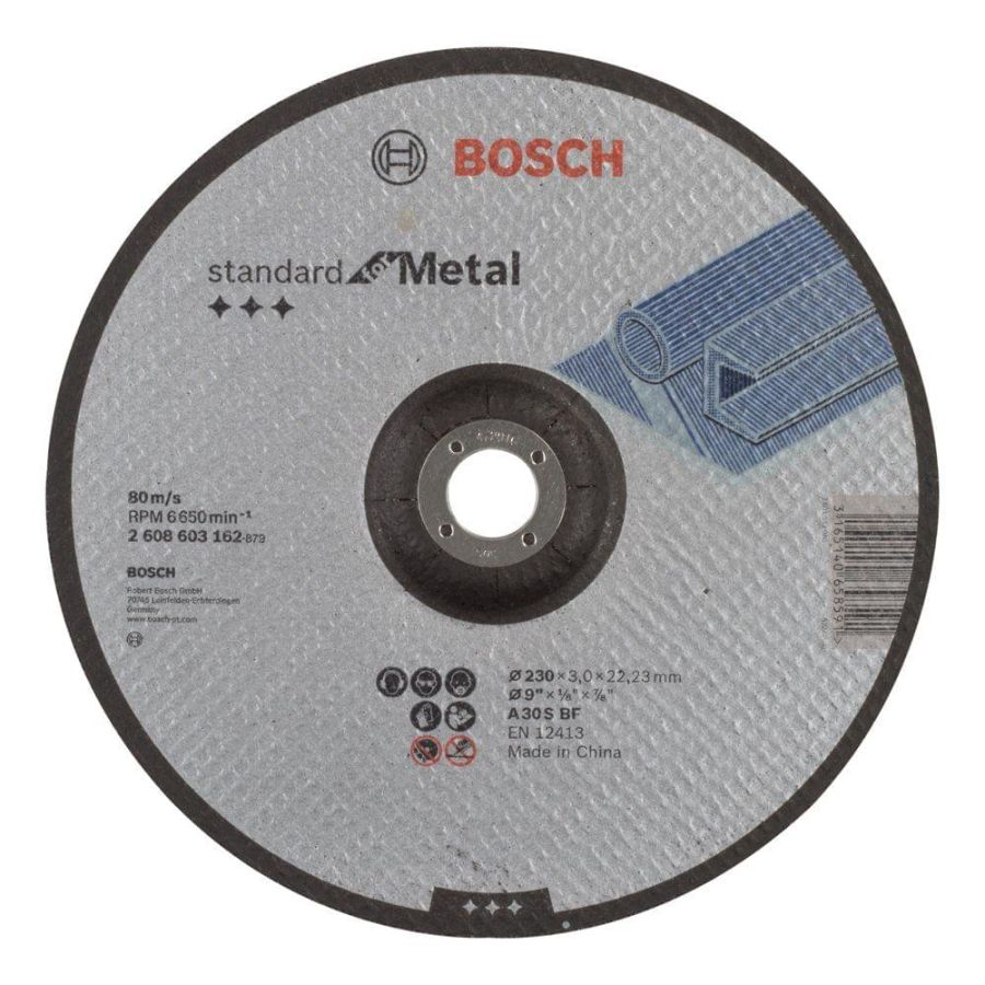 BOSCH | Standard for Metal Cutting Disc 230 mm | BO2608603162 Qatar