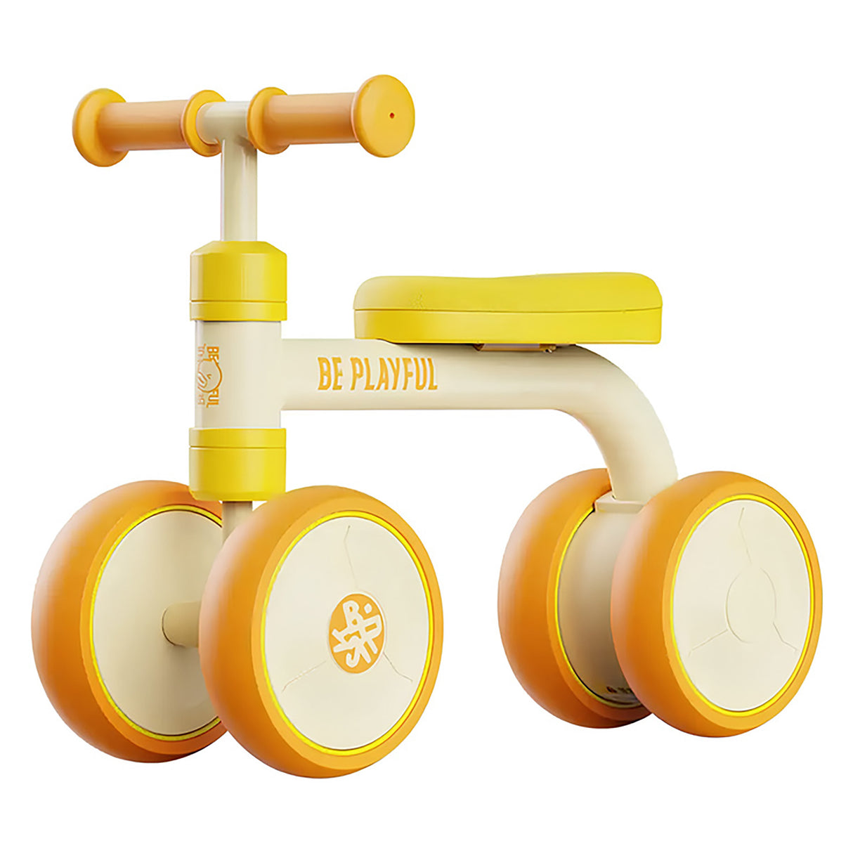 B.Duck 6" Balance Bike 1003H Orange for Toddlers