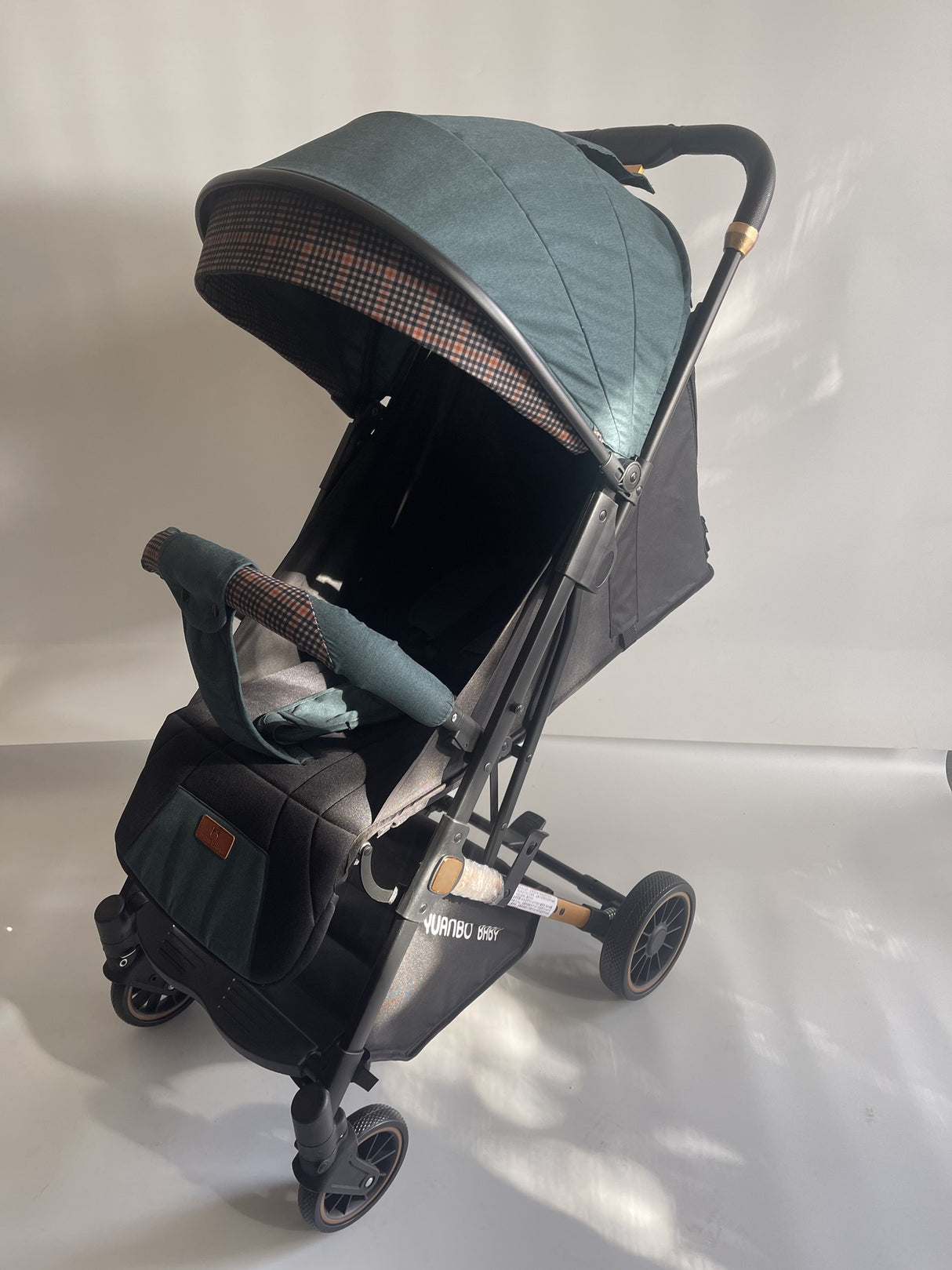 Baby Stroller T301 Blue Stripe Design