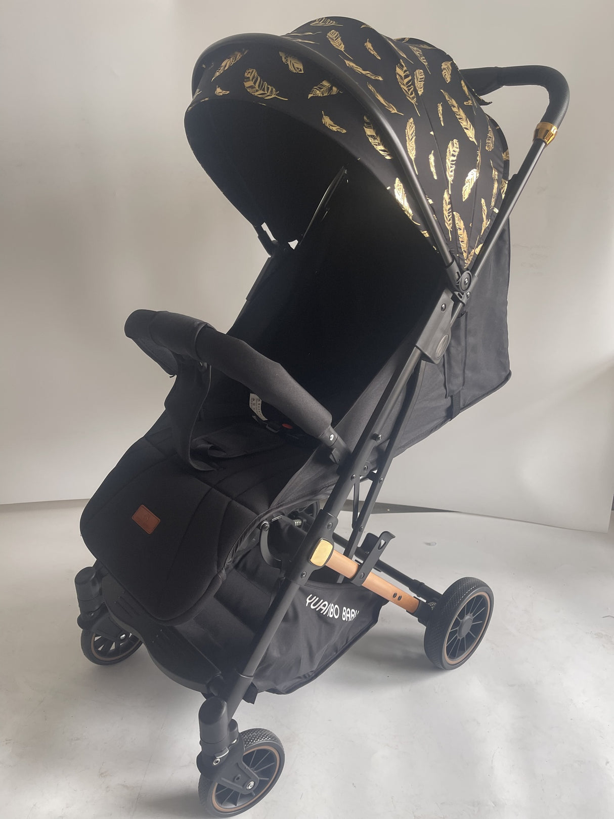 Baby Stroller T301 – Leaf Print