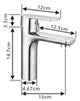 Basin Mixer Short (Chrome)