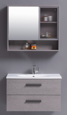 Bathroom Cabinet with LED Mirror KZA-2389080