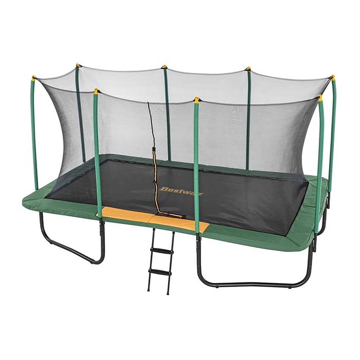 Bestway 15ft Xtreme Air Rectangular Trampoline Dark Green 59127 Youth 6+
