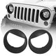 Bird Headlight Frame - Black