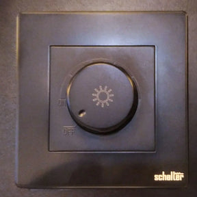 1 Gang Dimmer Black BoB Lights