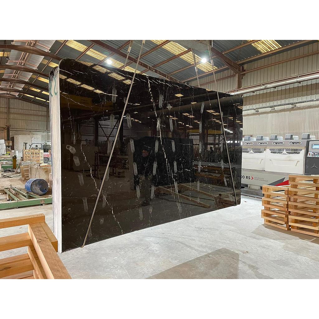 Black Marquina Slabs 2 CM First Quality