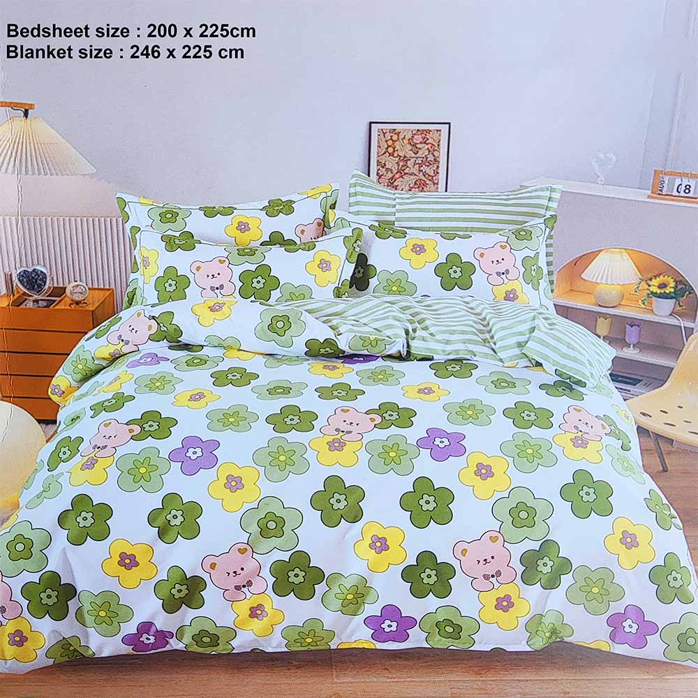 Bedsheet With Blanket