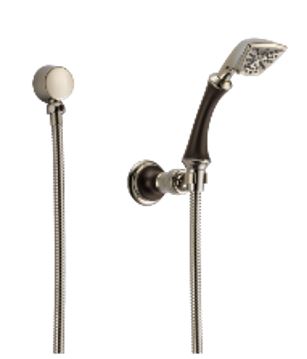 Brizo Charlotte Wall Mount Handshower – PN/CO (85885-PNCO)