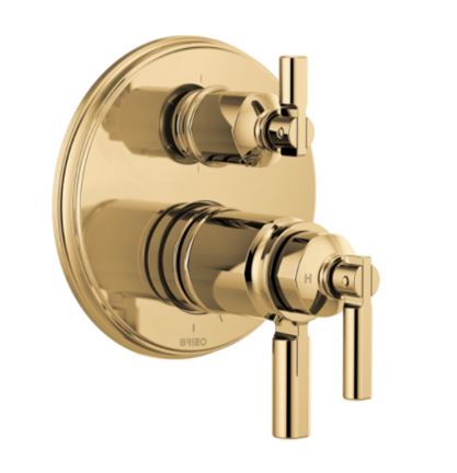Brizo Invari 6-Function Thermostatic Trim – T75676-GL