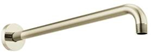Brizo European 16" Shower Arm & Flange – Polished Nicke