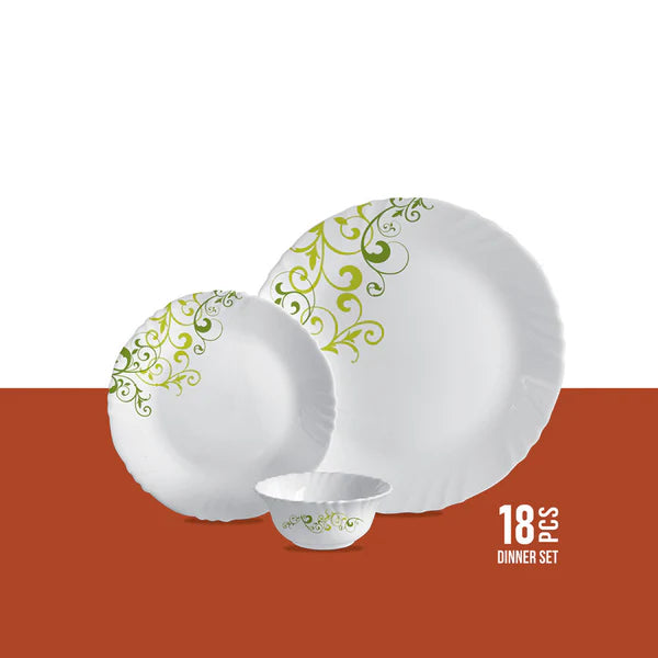 Cello Imperial Dinner Set 18Pcs Oleander