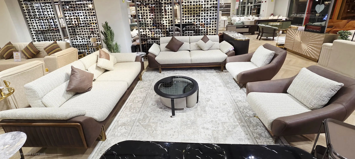 CARMEN SOFA SET 3+3+1+1