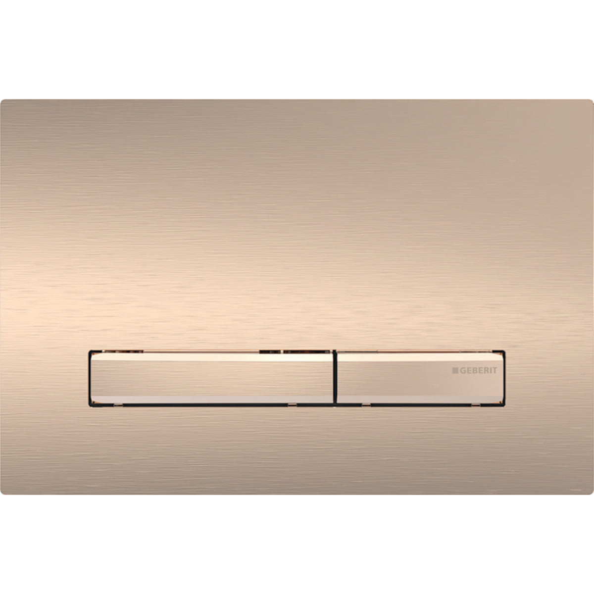 Sigma50 Red Gold Brushed Actuator Plate