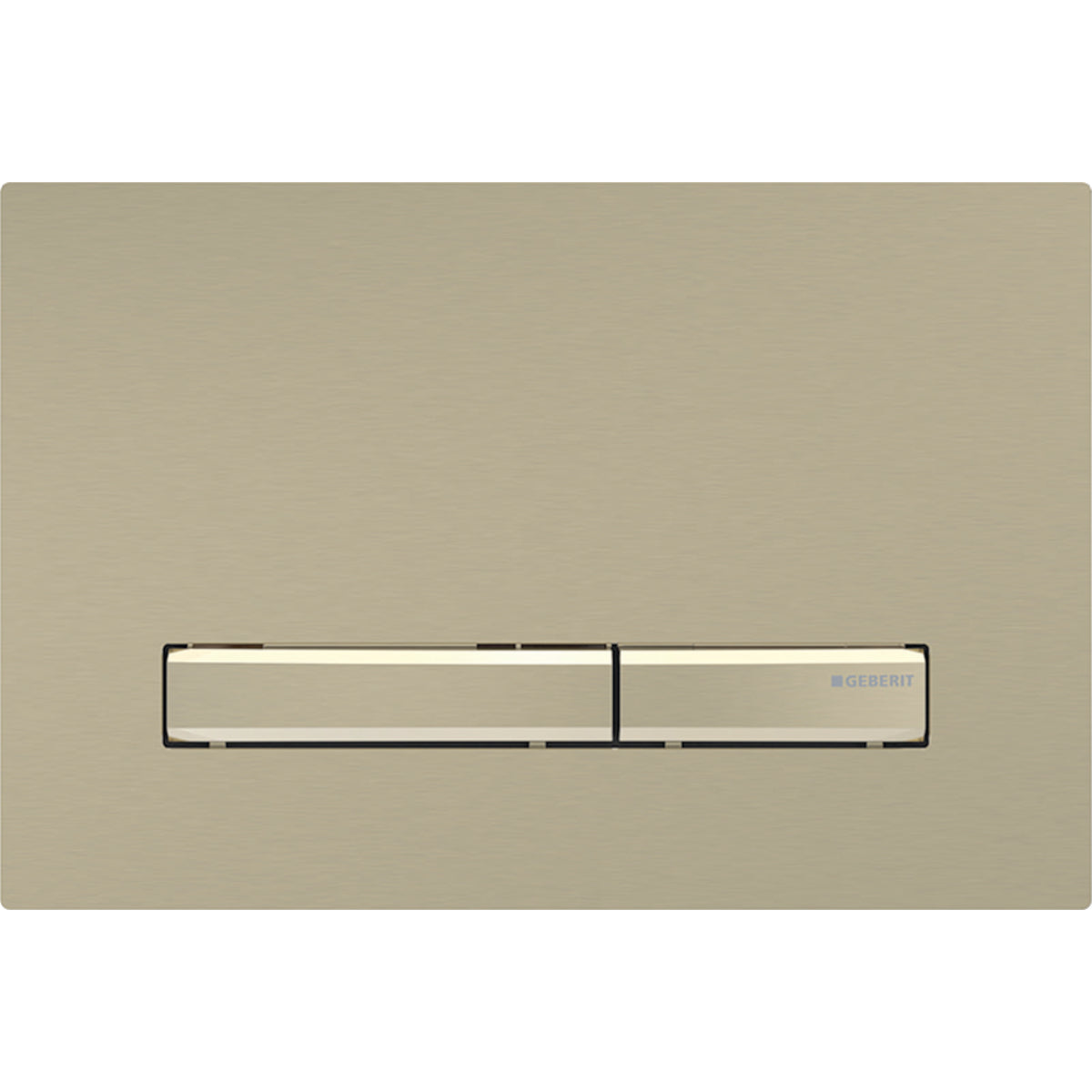Sigma50 Brass Brushed Actuator Plate