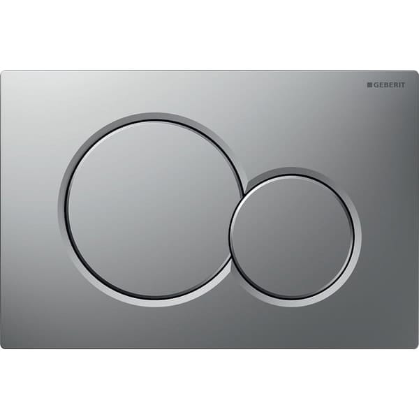 Geberit Sigma01 Dual Flush Plate – Matt Chrome