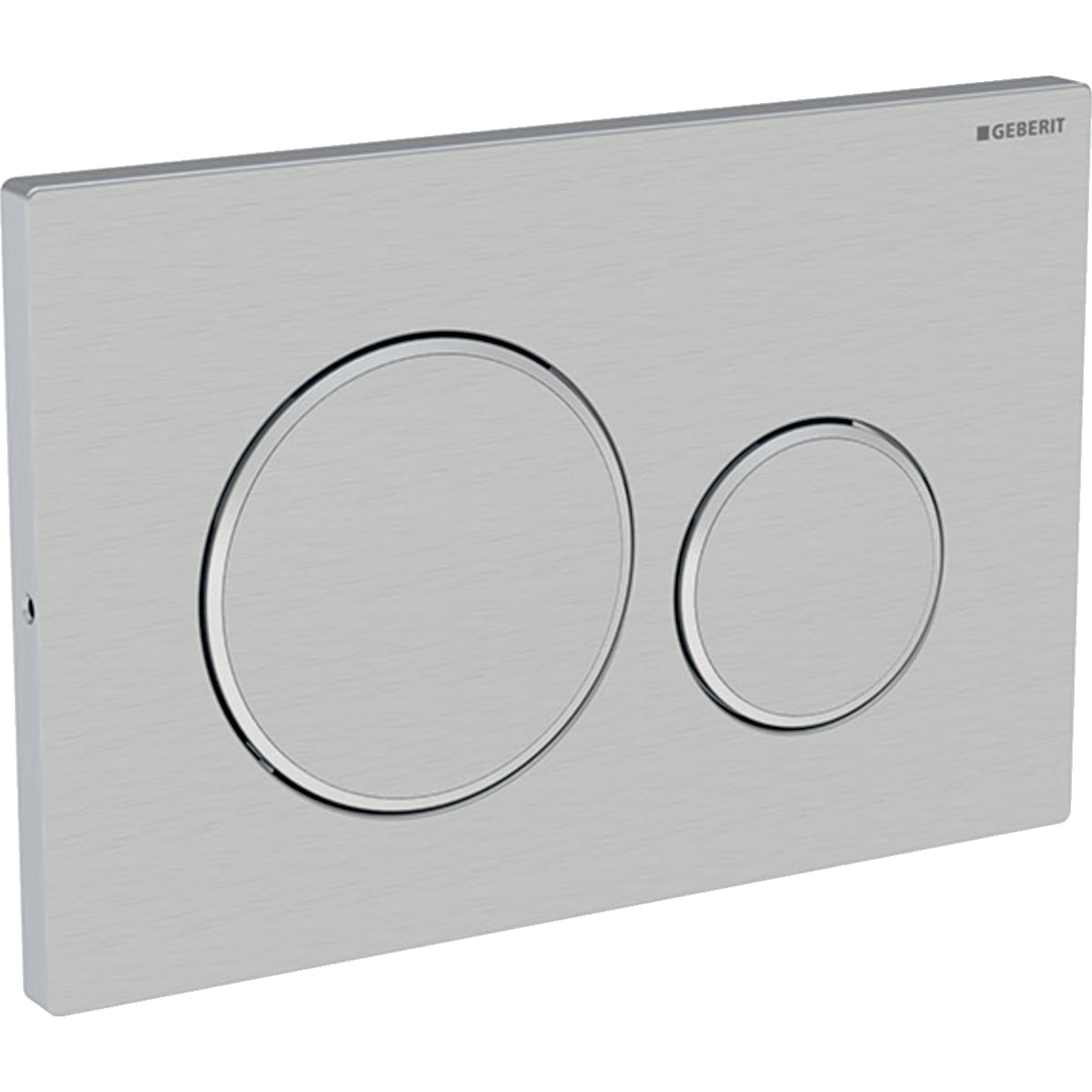 Geberit Sigma20 Brushed Dual Flush Plate (CH 115.889.SN.1)