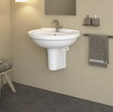 NOOR Wash Basin with Pedestal (Combo)