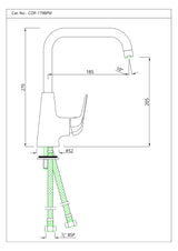 Side Single Lever Sink Mixer Jaquar