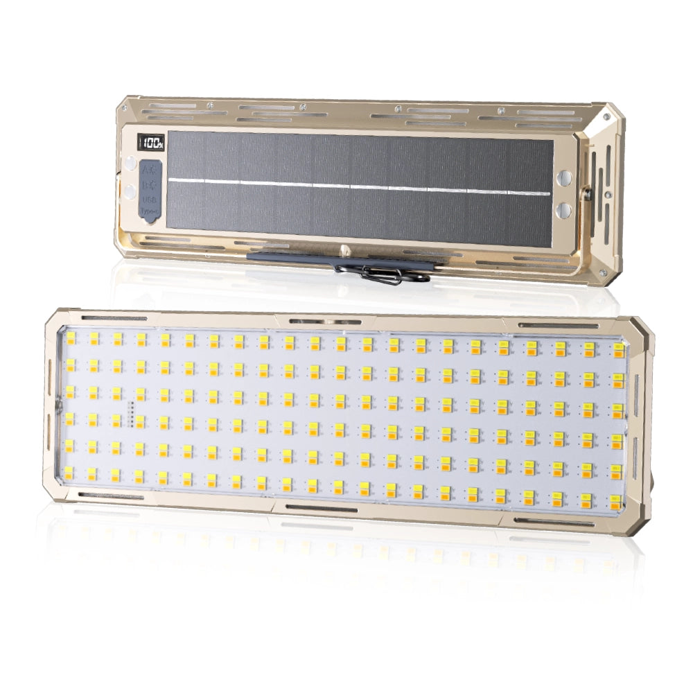 Toby’s CPL-T48 150W Portable LED Solar Work Light 15000 Lumens with USB Charging