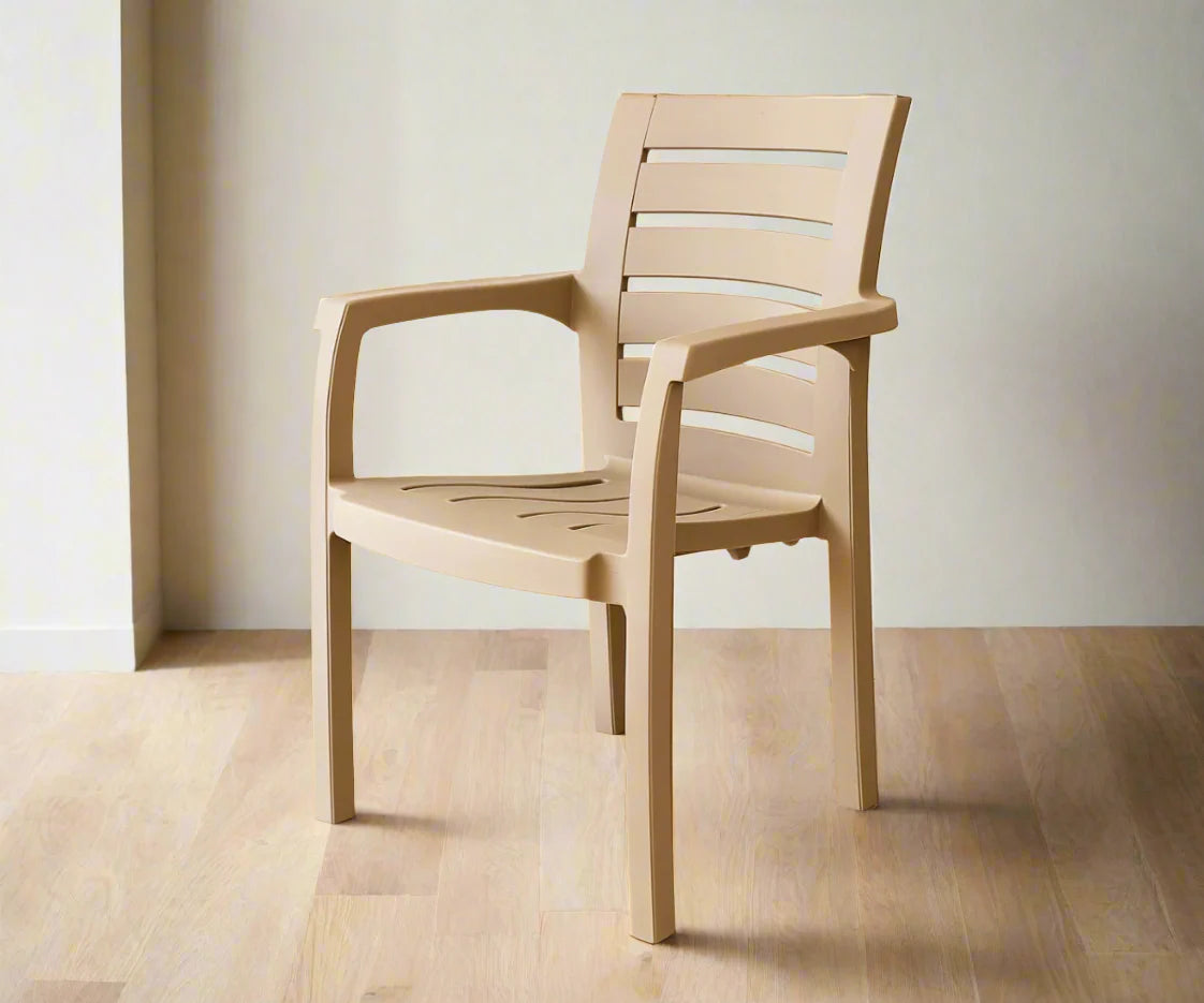 CT012 Hanimeli Monoblock Armchair (Cappuccino color)