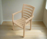 CT012 Hanimeli Monoblock Armchair (Cappuccino color)