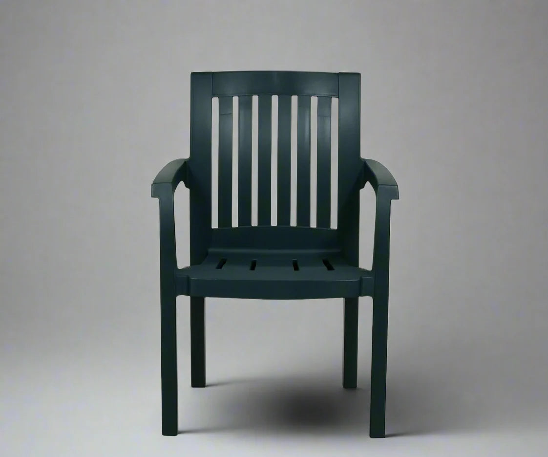 Fesleğen Monoblock Armchair in Dark Green (model CT013, code 96)