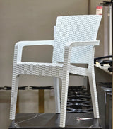 CT022 Big Rattan Armchair (White)