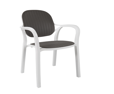 CT024 Yonca Rattan Armchair in Cappuccino & Beige (Color Code: 95)