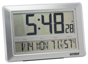 Extech CTH10A Digital Clock/Hygro-Thermometer QATAR