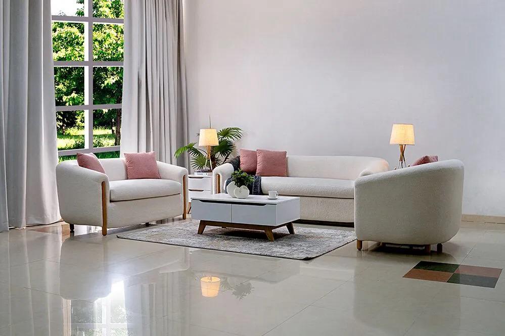 Candace Sofa 3+2+1 fabric 1902/06