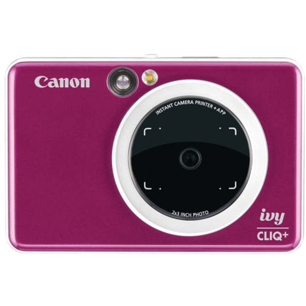 Canon Ivy Cliq+ Instant Camera Printer, 8mp, Zink Paper