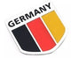 Car Sticker National Flag 3D Die Cut Adhesive Removable Glue Shield Design