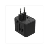 Porodo Dual Usb A Universal Travel Adapter 2 4a Pd